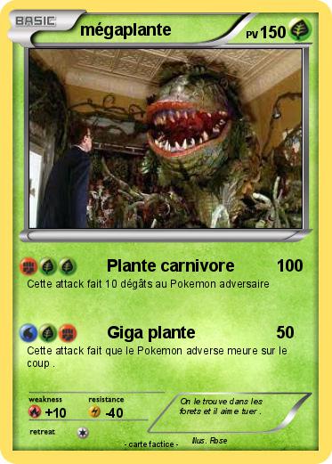 Pokemon mégaplante