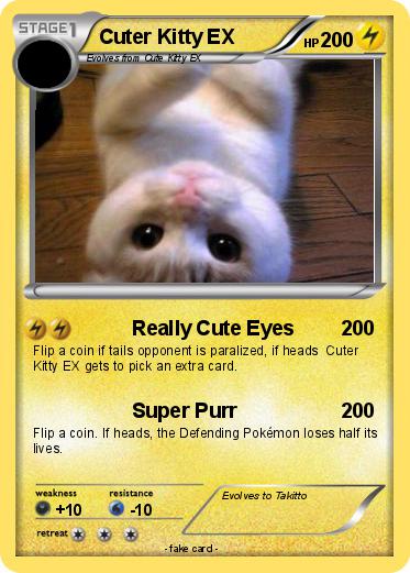 Pokemon Cuter Kitty EX