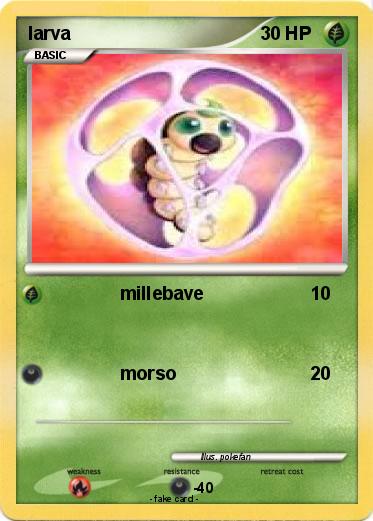 Pokemon larva