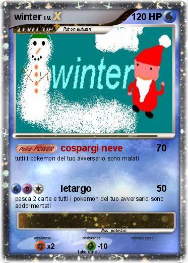 Pokemon winter