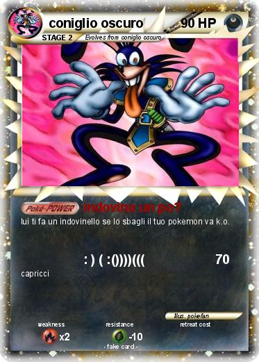 Pokemon coniglio oscuro