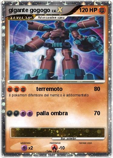 Pokemon gigante gogogo