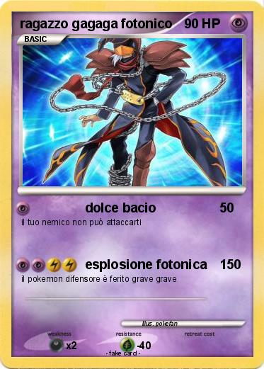 Pokemon ragazzo gagaga fotonico