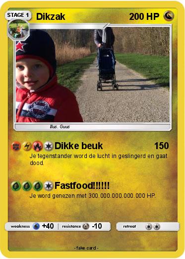 Pokemon Dikzak