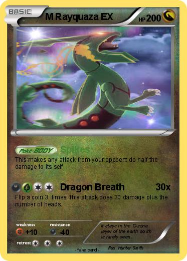 Pokemon M Rayquaza EX