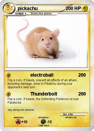 Pokemon pickachu