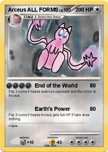 Pokemon Arceus ALL FORMS