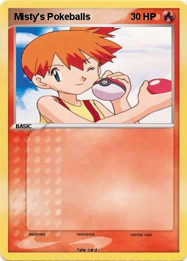 Pokemon Misty's Pokeballs