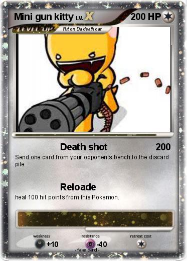 Pokemon Mini gun kitty