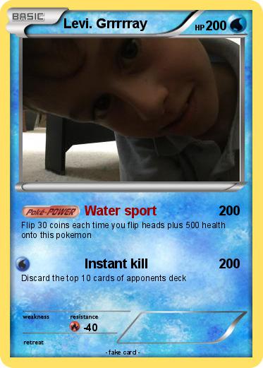 Pokemon Levi. Grrrrray