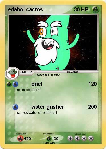 Pokemon edabol cactos