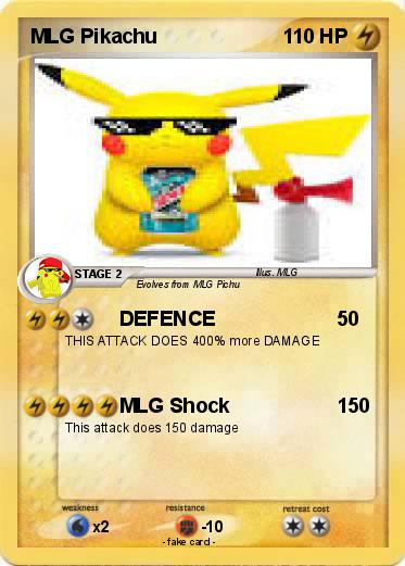 Pokemon MLG Pikachu
