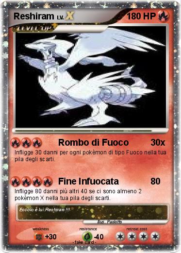 Pokemon Reshiram