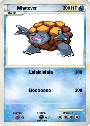 Pokemon Whatever