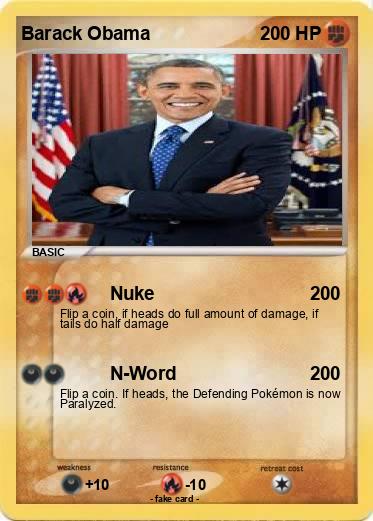 Pokemon Barack Obama