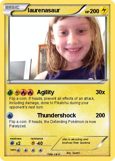 Pokemon laurenasaur