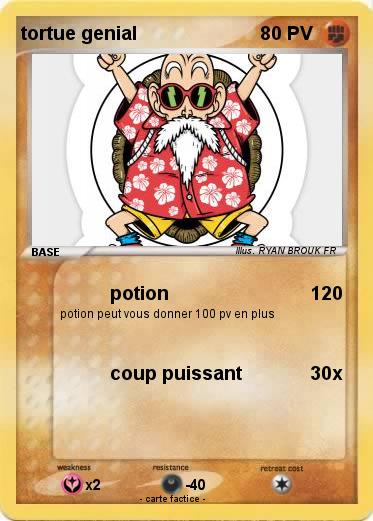 Pokemon tortue genial