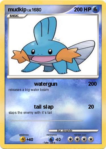 Pokemon mudkip