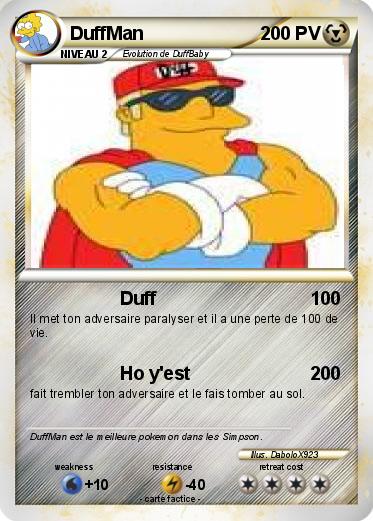 Pokemon DuffMan