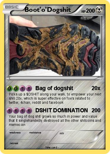 Pokemon Boot'o'Dogshit