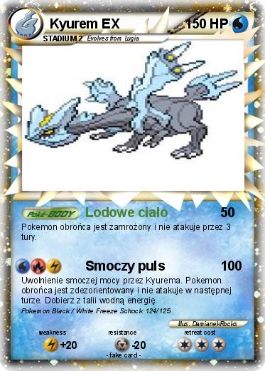 Pokemon Kyurem EX