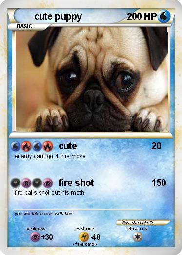 Pokemon cute puppy