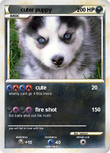 Pokemon cuter puppy