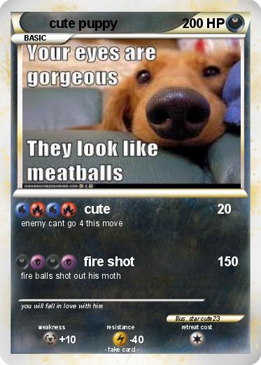 Pokemon cute puppy