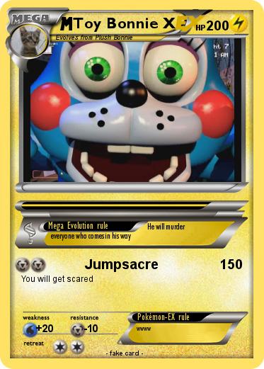 Pokemon Toy Bonnie X