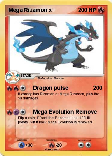 Pokemon Mega Rizamon x