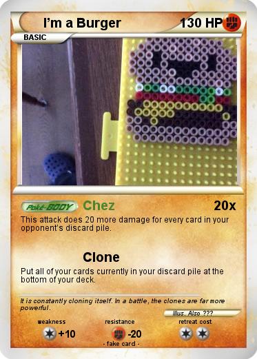 Pokemon I’m a Burger
