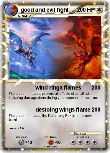 Pokemon good and evil fight