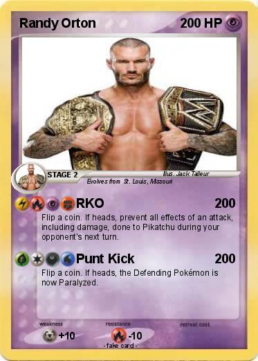 Pokemon Randy Orton