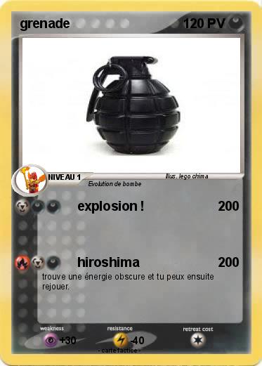 Pokemon grenade