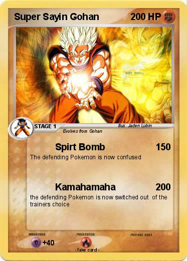 Pokemon Super Sayin Gohan