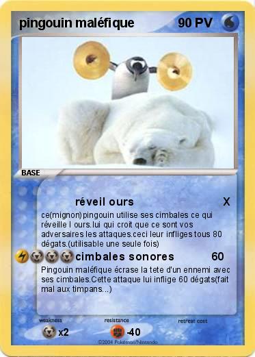Pokemon pingouin maléfique