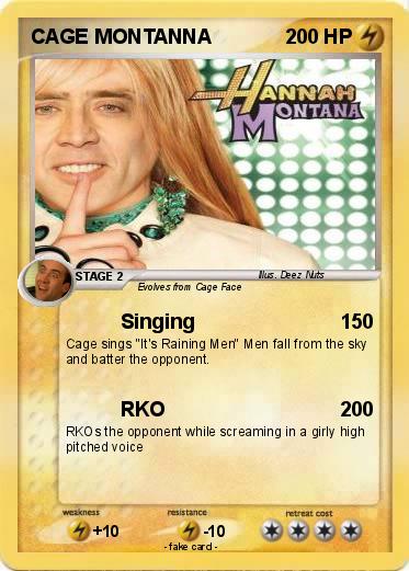 Pokemon CAGE MONTANNA