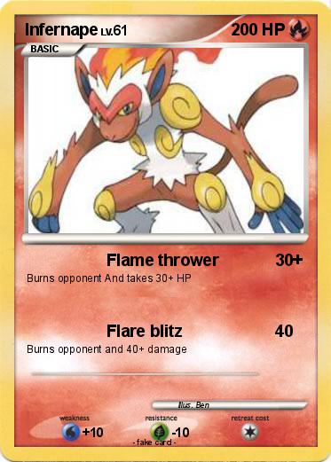 Pokemon Infernape