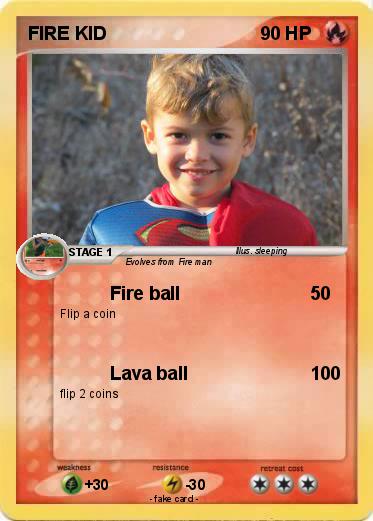 Pokemon FIRE KID