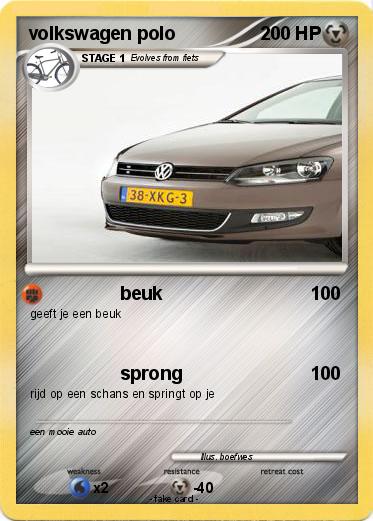 Pokemon volkswagen polo