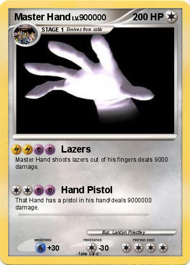 Pokemon Master Hand