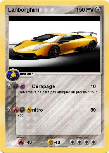 Pokemon Lanborghini