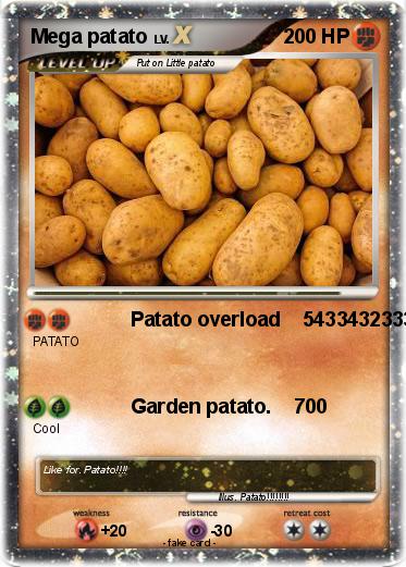 Pokemon Mega patato
