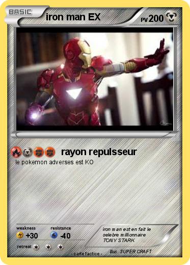 Pokemon iron man EX