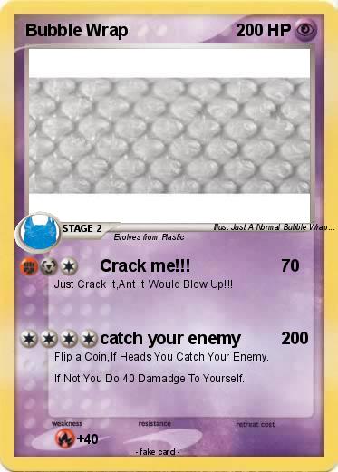 Pokemon Bubble Wrap