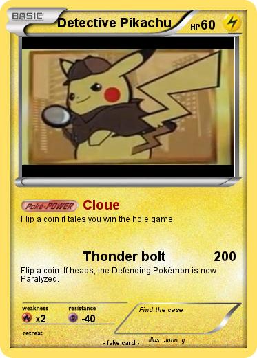 Pokemon Detective Pikachu