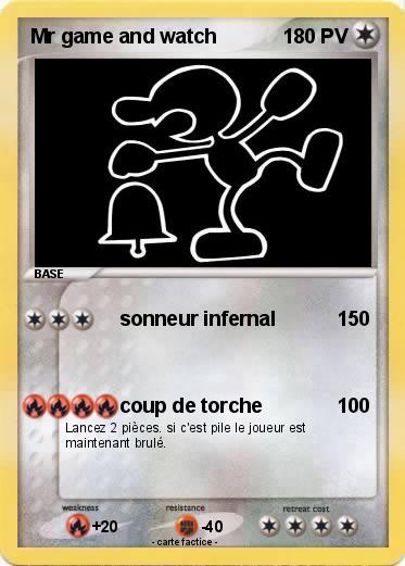 Pokemon Mr game and watch