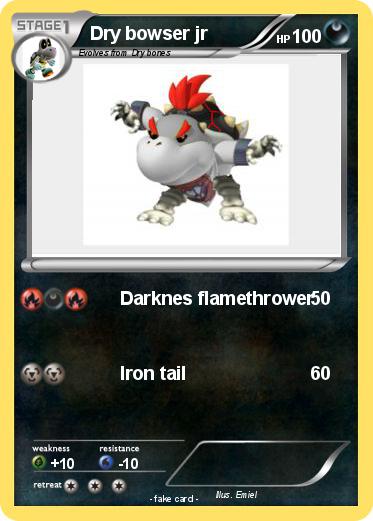 Pokemon Dry bowser jr