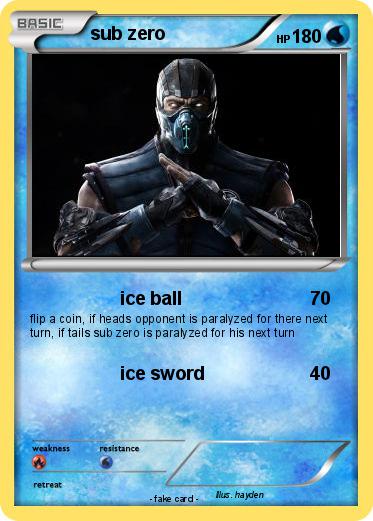 Pokemon sub zero
