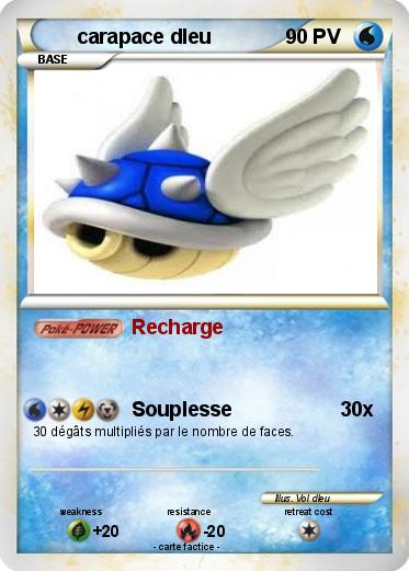 Pokemon carapace dleu